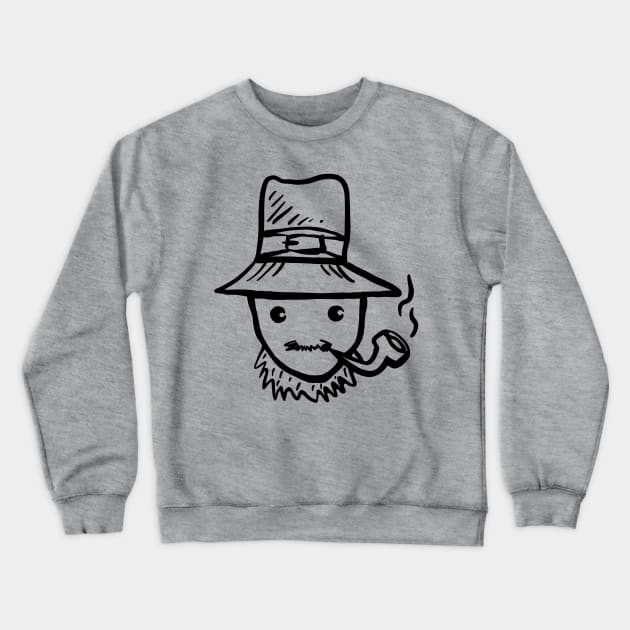 Leprechaun St. Patrick Day Crewneck Sweatshirt by DEMON LIMBS